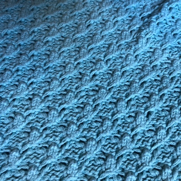 Old navy blue tricot sweater - Picture 3 of 4